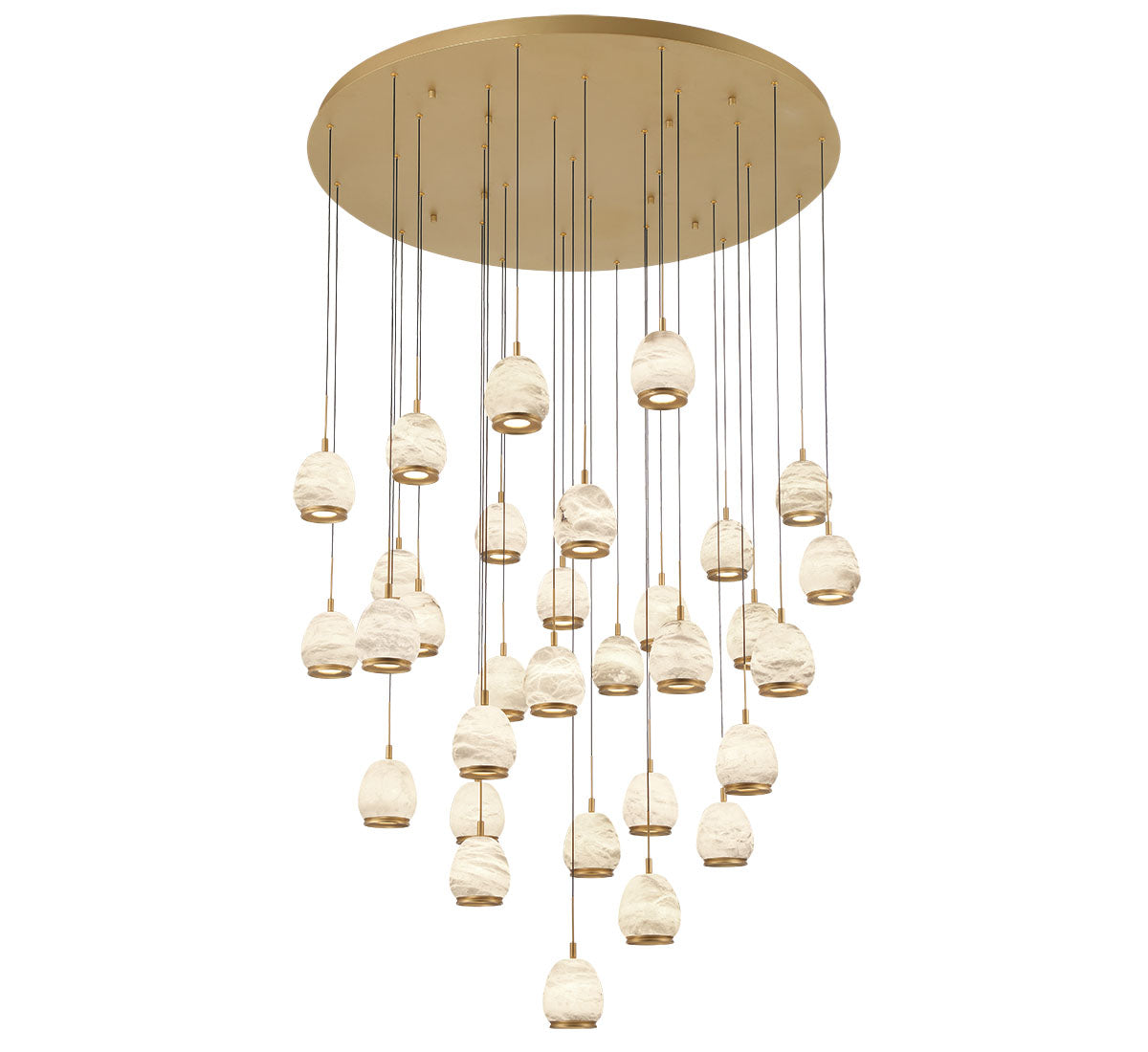 LUCIDATA 12139-030, 31 Light LED Grand Chandelier