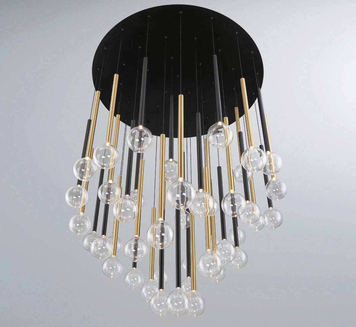POSITANO 10148-023, 44 Light Round LED Chandelier