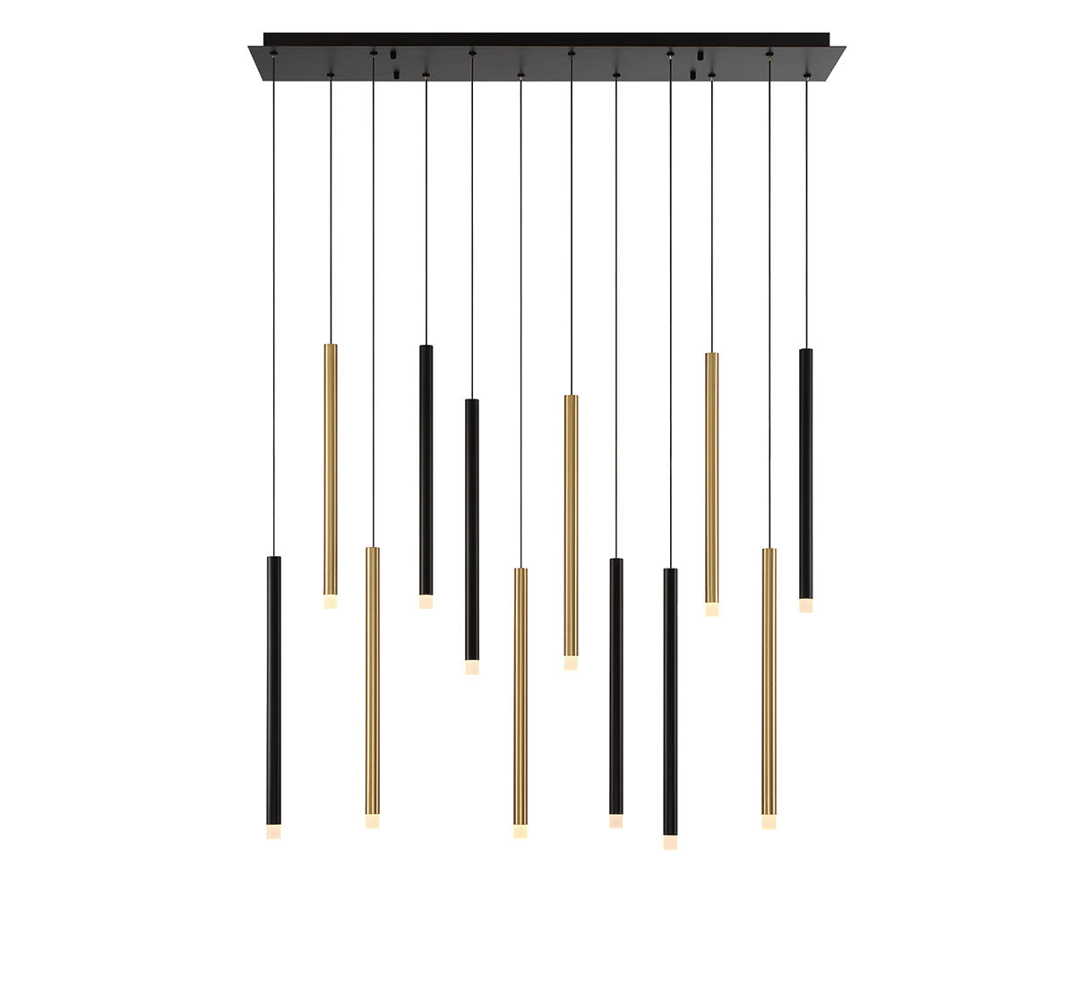 AMALFI 10149-023, 12 Light Linear LED Chandelier