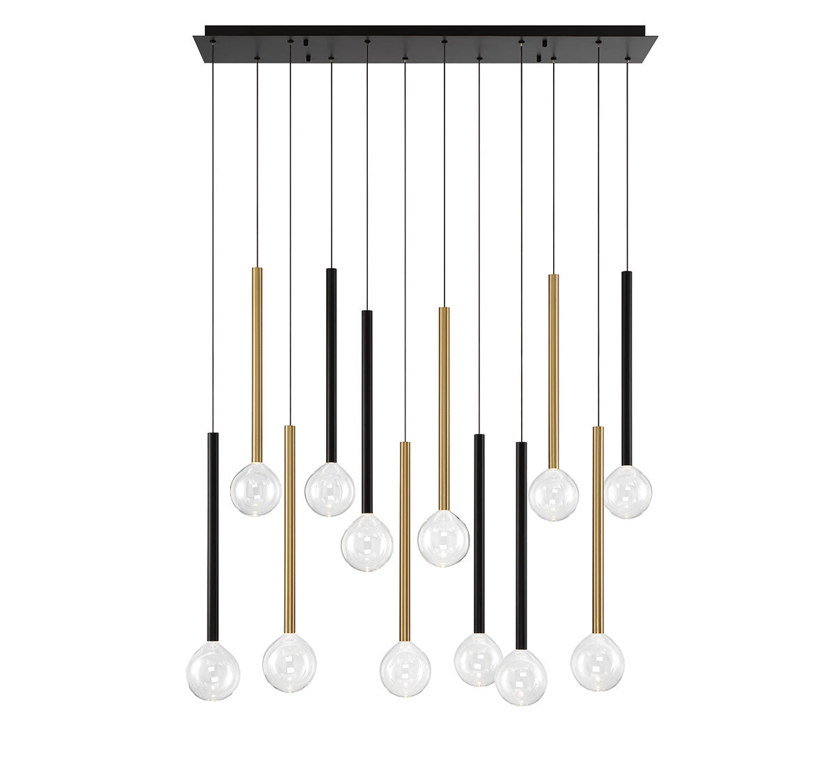 Positano 10150-023, 12 Light Linear LED Chandelier