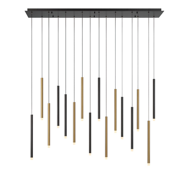 AMALFI 10151-023, 16 Light Linear LED Chandelier