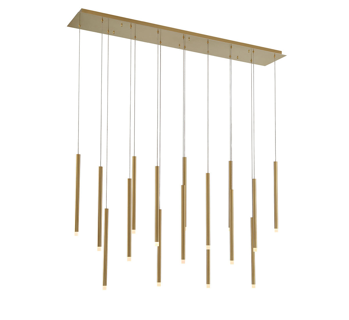 AMALFI 10151-07, 16 Light Linear LED Chandelier