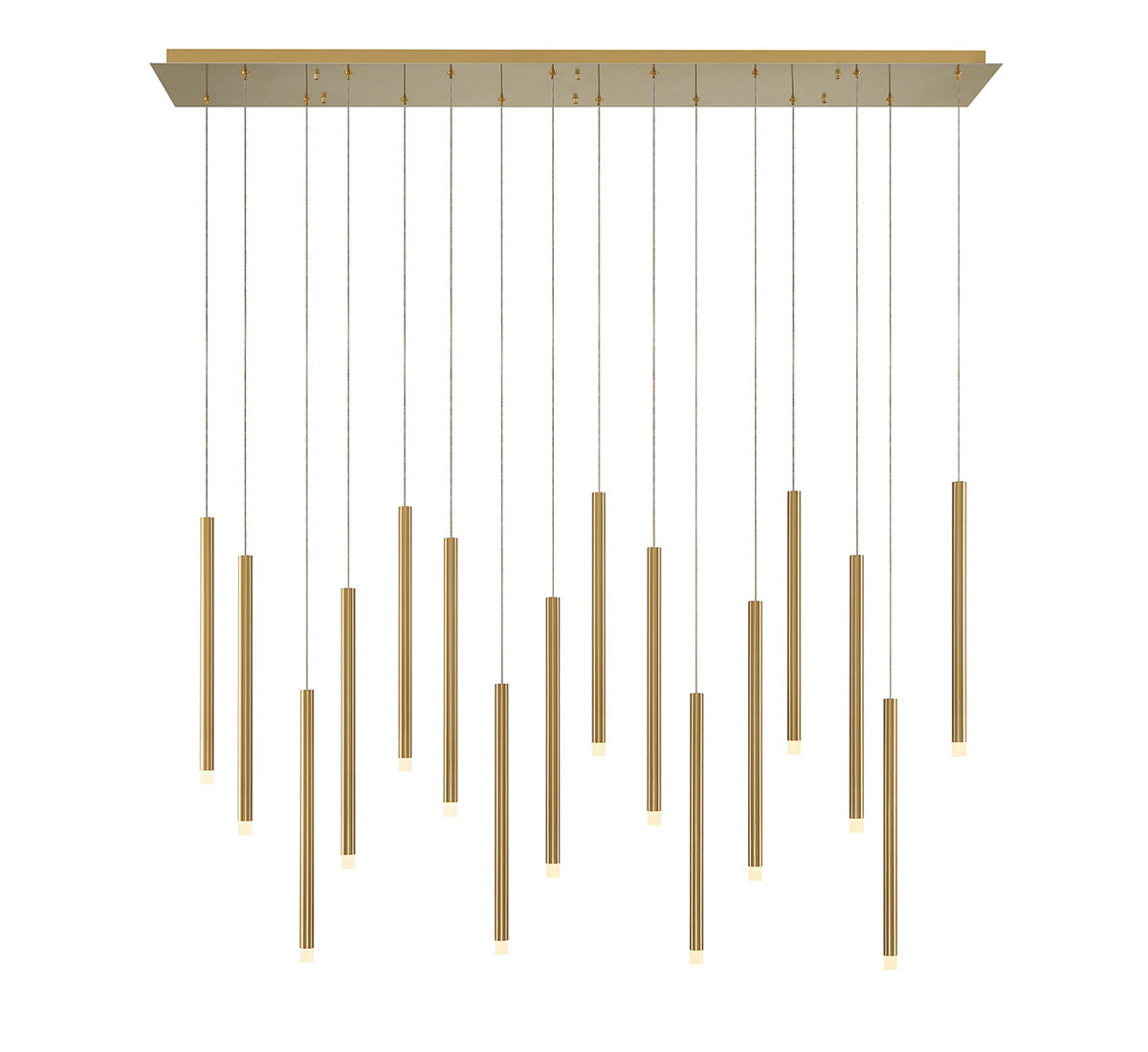 AMALFI 10151-07, 16 Light Linear LED Chandelier