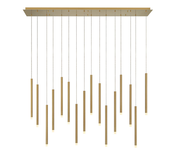 AMALFI 10151-07, 16 Light Linear LED Chandelier