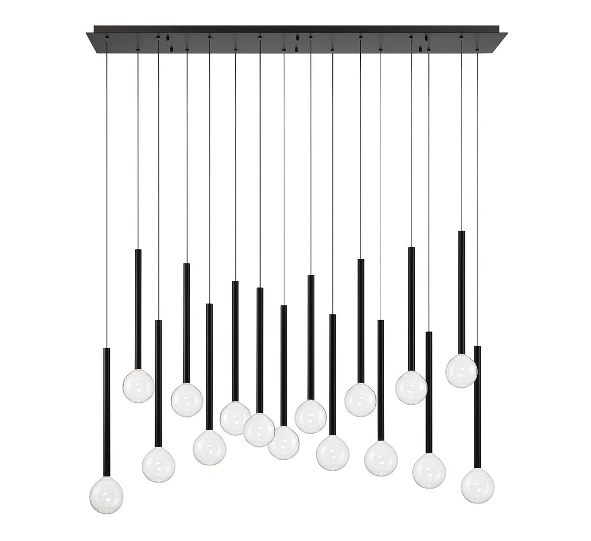 POSITANO 10152-02, 16 Light Linear LED Chandelier