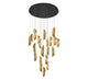 SORRENTO 10167-020-02, 21 Light Round LED Chandelier