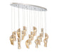 SORRENTO 10172-018-01, 16 Light Oval LED Chandelier