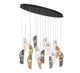 SORRENTO 10172-023-02, 16 Light Oval LED Chandelier