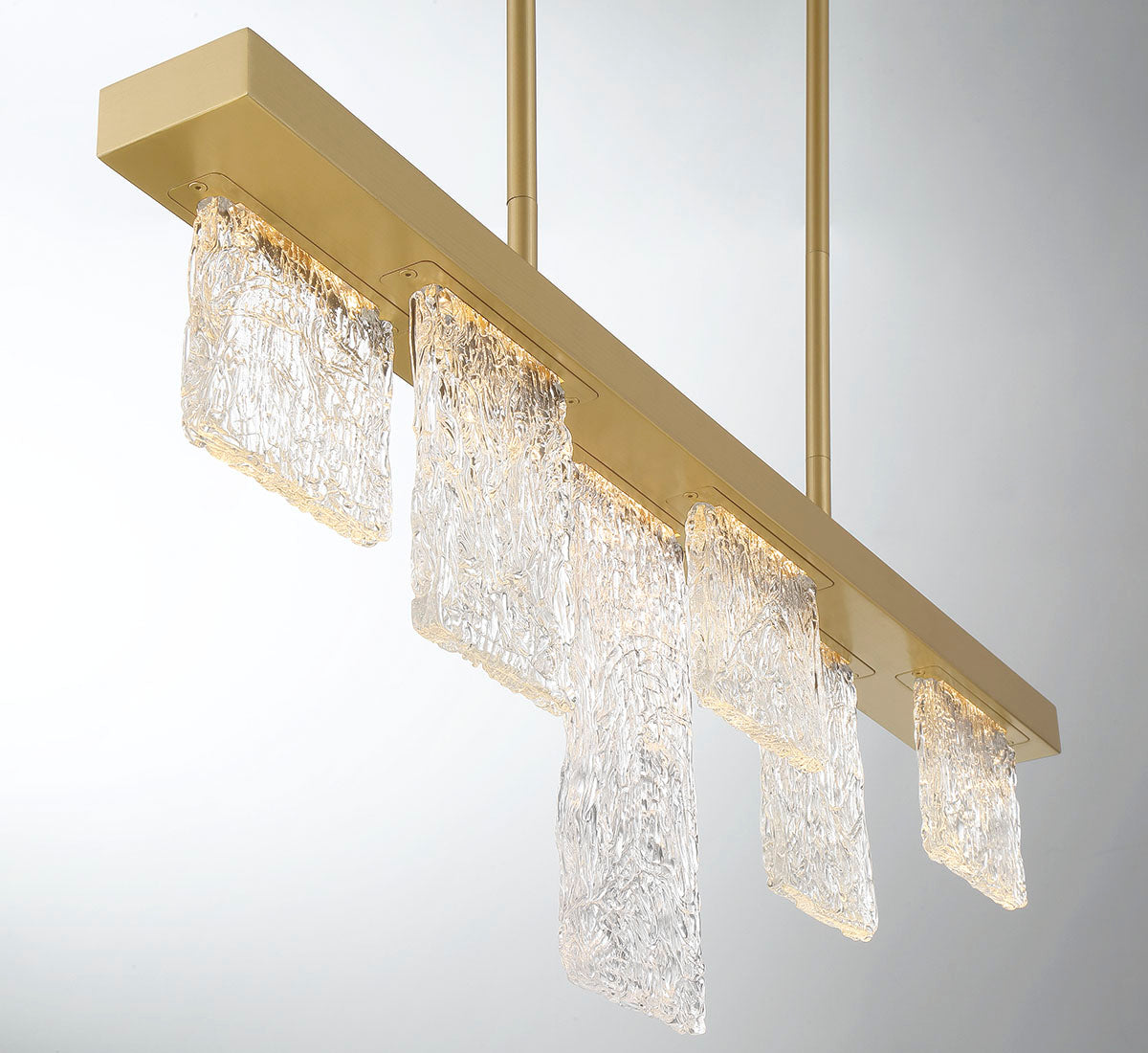 Dimmable 6 Light Linear LED Chandelier - SIENA 10173-014