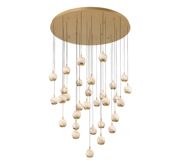 BAVENO 10206-030, 31 Light LED Grand Chandelier