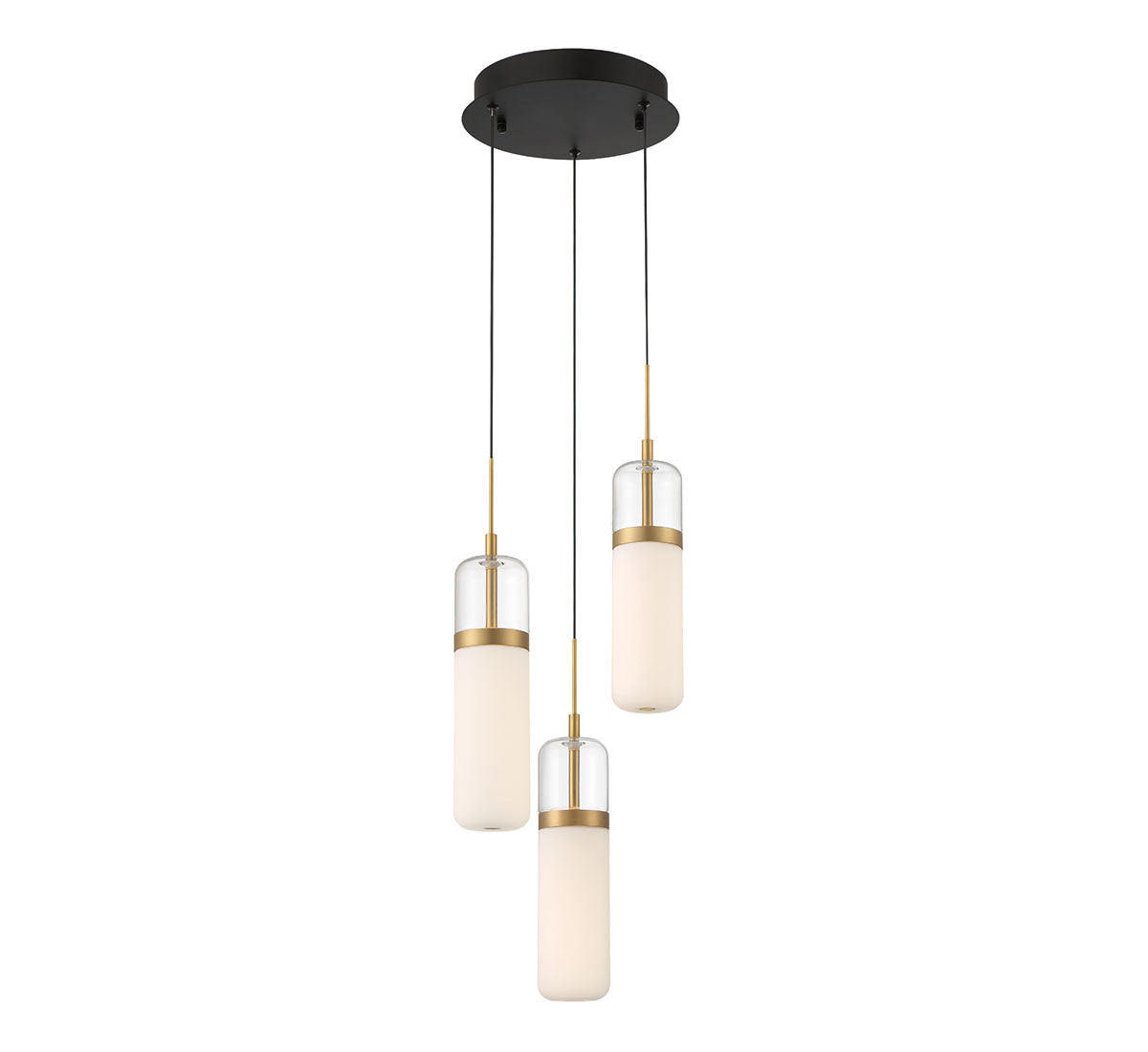 VERONA 10221-02, 3 Light Round LED Pendant