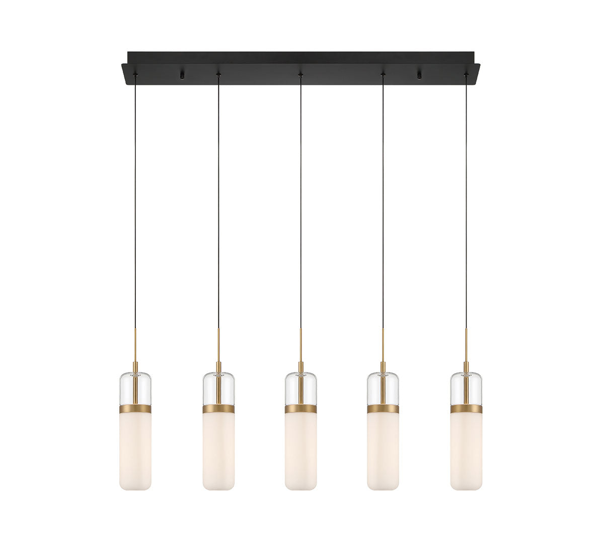 VERONA 10226-02, 5 Light Linear LED Chandelier