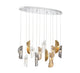 SORRENTO 12034-024-01, 12 Light Oval LED Chandelier