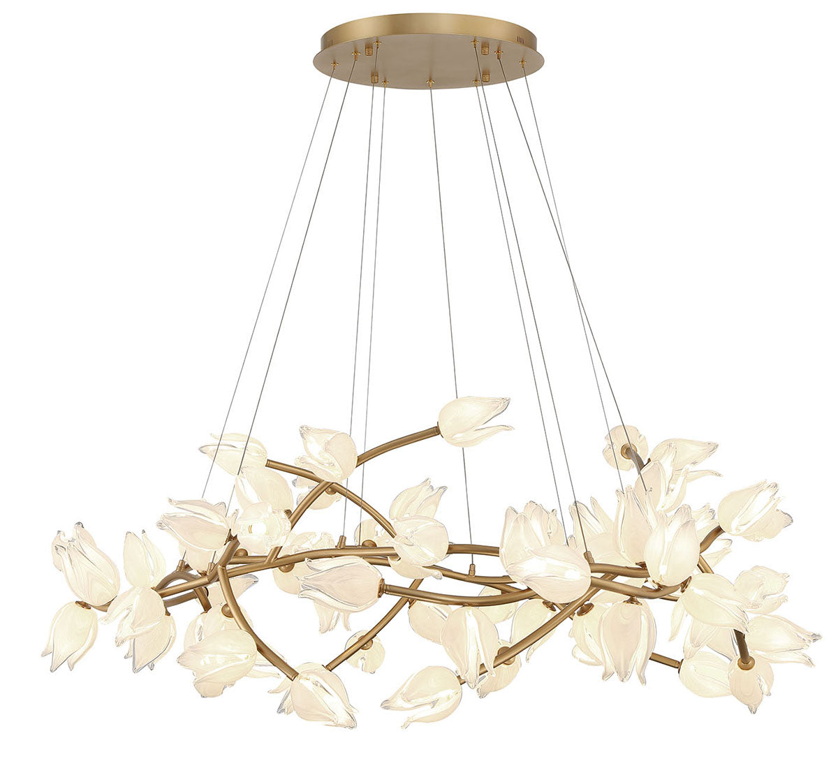Dimmable 72 Light LED Grand Chandelier