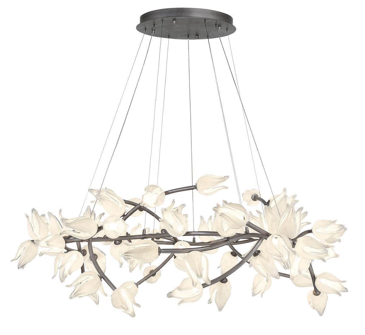 Dimmable 72 Light LED Grand Chandelier
