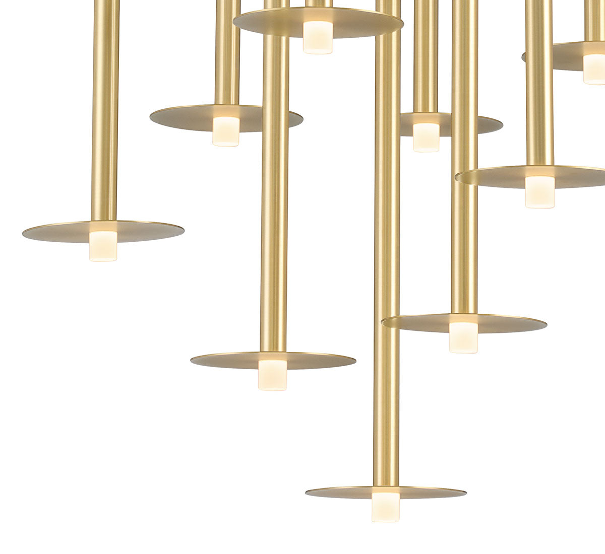 PIATTO 12105-07, 25 Light Round LED Chandelier