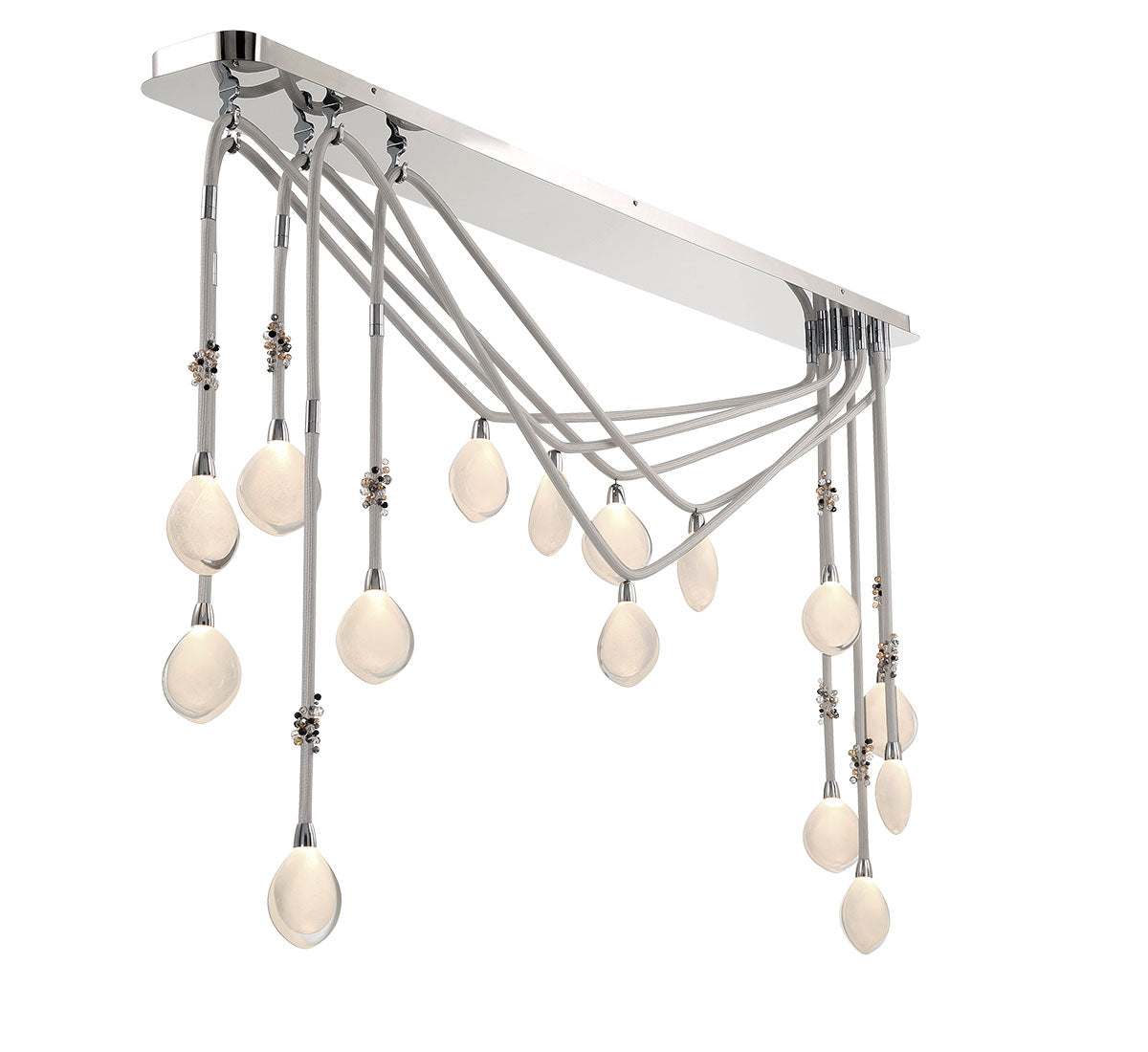 BELLISSIMA 12177-01, 15 Light Linear Chandelier