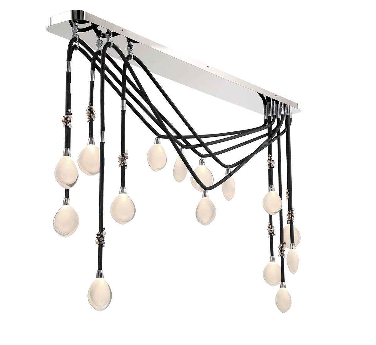 BELLISSIMA 12177-02, 15 Light Linear Chandelier