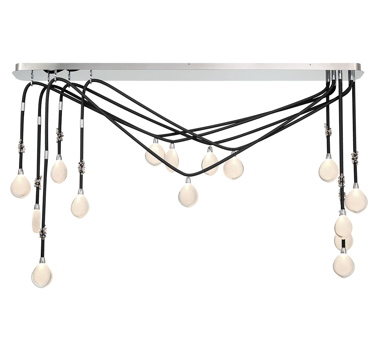 BELLISSIMA 12177-02, 15 Light Linear Chandelier