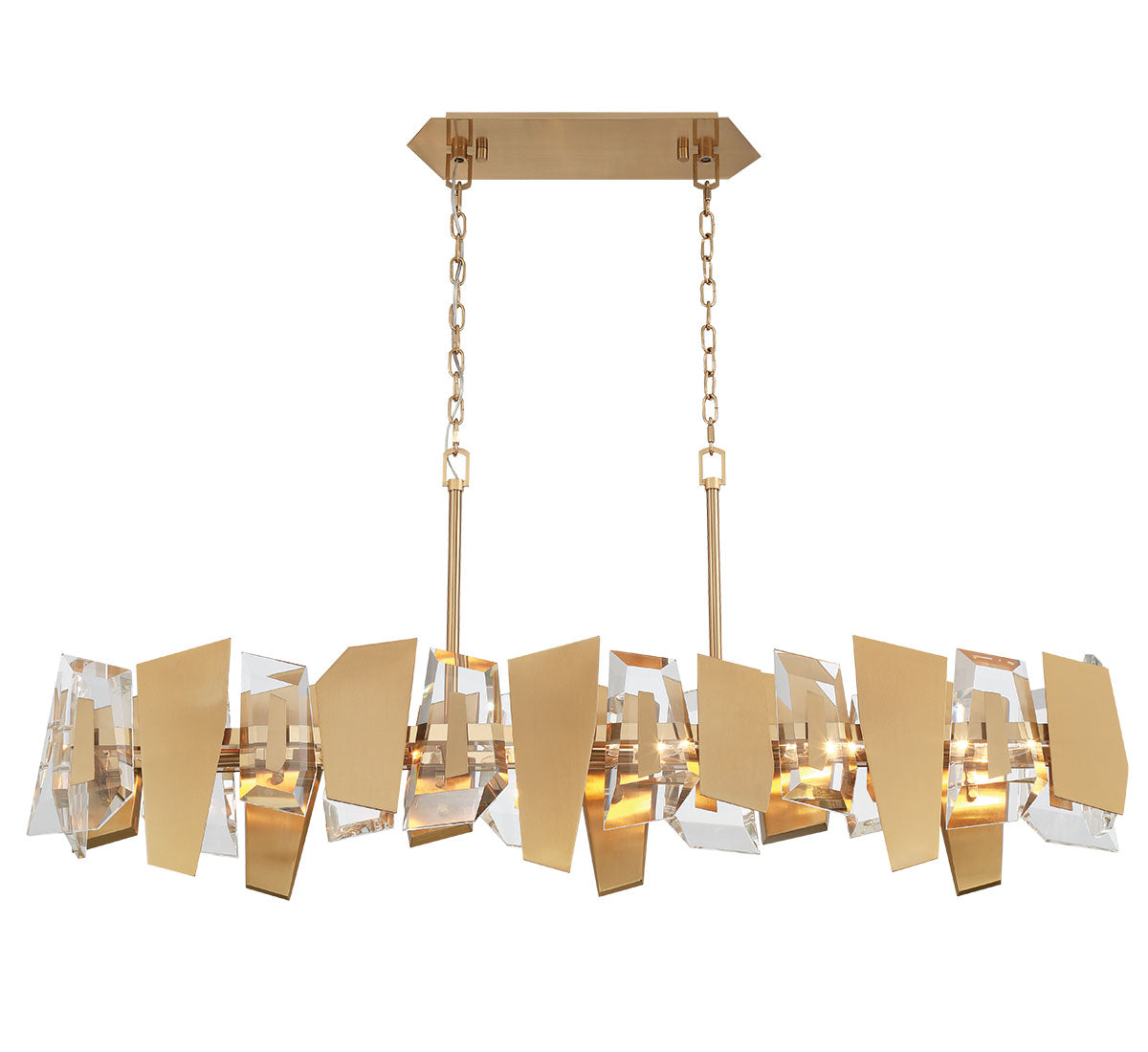 CASTELLANA 12214-037, 6 Light Linear Chandelier