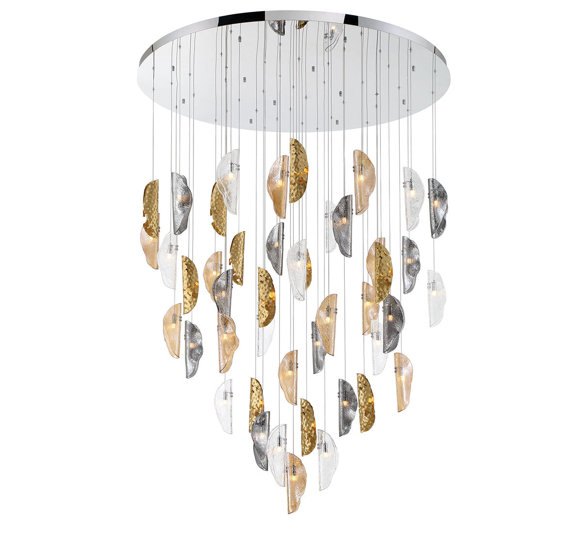 SORRENTO 12219-024-01, 45 light LED Grand Chandelier