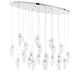 SORRENTO 12220-017-01, 22 Light Oval LED Chandelier