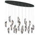 SORRENTO 12220-019-02, 22 Light Oval LED Chandelier