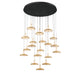 MANTOVA 12255-02, 19 Light Round LED Chandelier