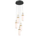 VERONA 12264-02, 5 Light Round LED Chandelier