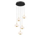 ADELFIA 12265-02, 5 Light Round LED Chandelier