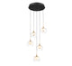 MANAROLA 12266-02, 5 Light Round LED Chandelier