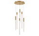 GRAVINA 12271-037, 6 Light LED Chandelier