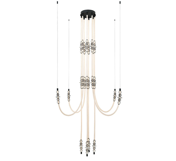 ALCAMO 12285-02, 8 Light LED Chandelier