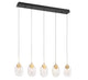 CASTELO 12292-02, 5 Light Linear LED Chandelier