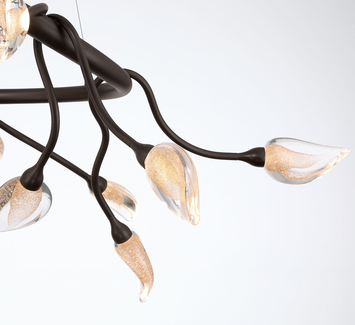 MODENA 12306-043, 12 Light Round LED Chandelier