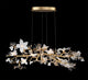 FIORI 12335-028, 26 Light Oval LED Chandelier