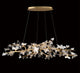 FIORI 12336-028, 35 Light Oval LED Chandelier