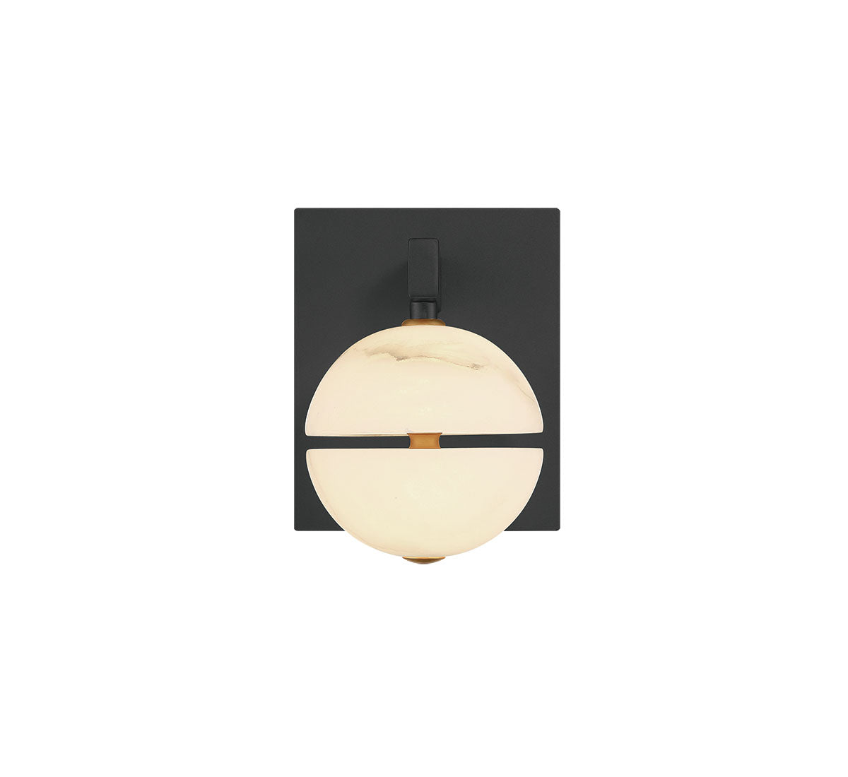 Dimmable 1 Light LED Wall Mount with Alabaster Stone - CORFU 12350-02