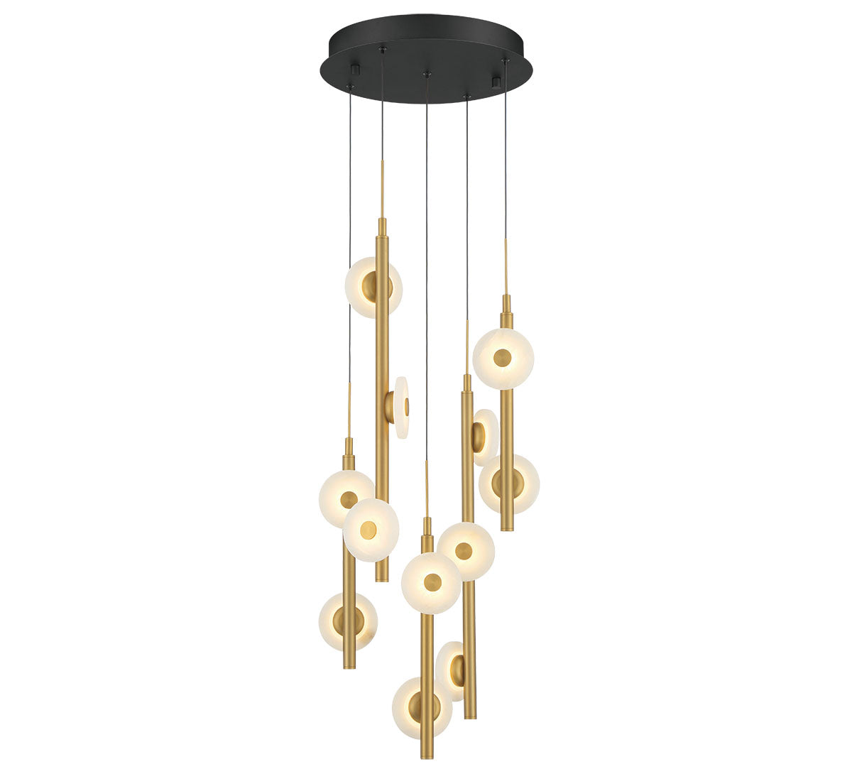 ETNA 12360-02, 12 Light Round LED Chandelier