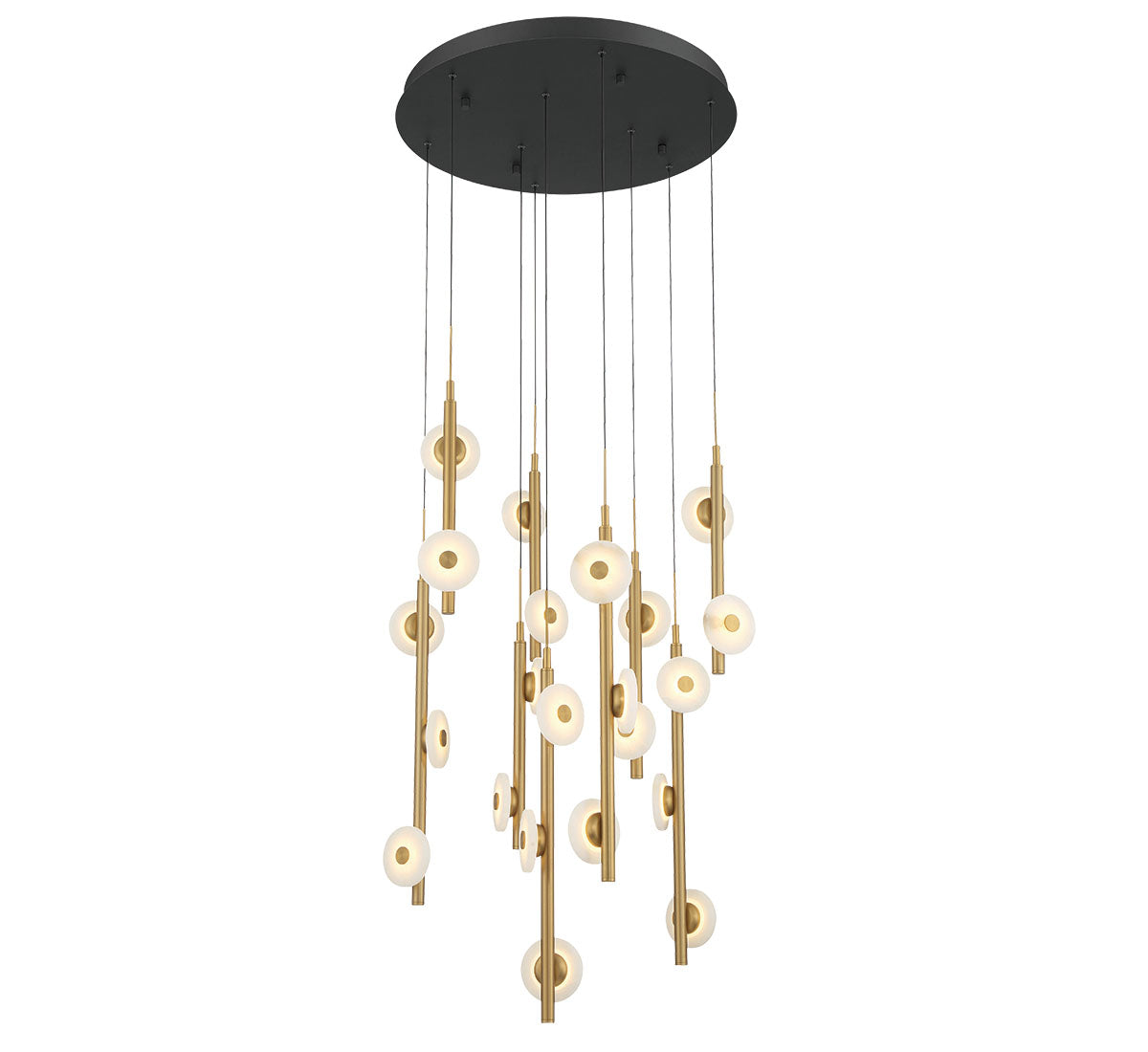 ETNA 12361-02, 22 Light Round LED Chandelier