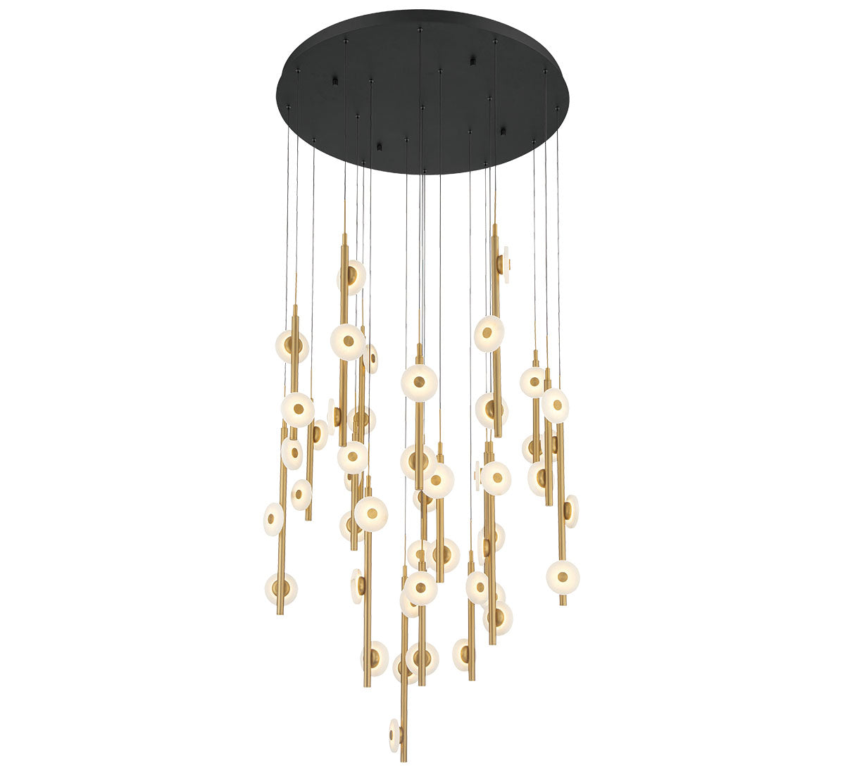 ETNA 12362-02, 47 Light Round LED Chandelier