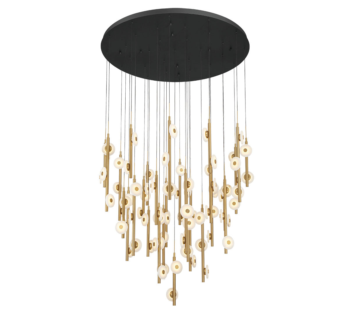 ETNA 12363-02, 78 Light Round LED Chandelier