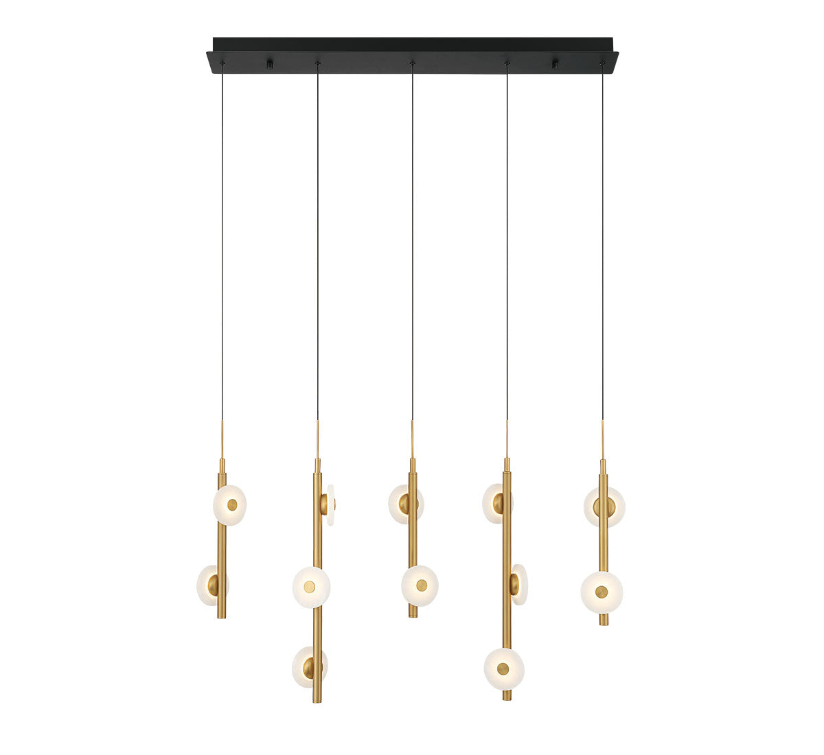 ETNA 12364-02, 12 Light Linear LED Chandelier