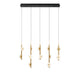 ETNA 12364-02, 12 Light Linear LED Chandelier