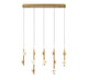 ETNA 12364-030, 12 Light Linear LED Chandelier