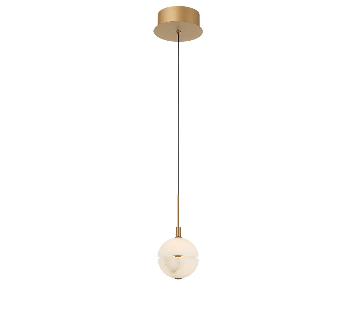 CORFU 12369-030, 1 Light LED Pendant