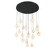 CORFU 12373-02, 19 Light Round LED Chandelier
