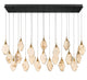 KOSMOS 12389-02, 20 Light Rectangular LED Chandelier
