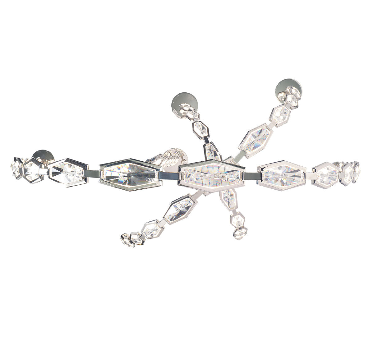RIMINI 12393-058, 7 Light LED Chandelier
