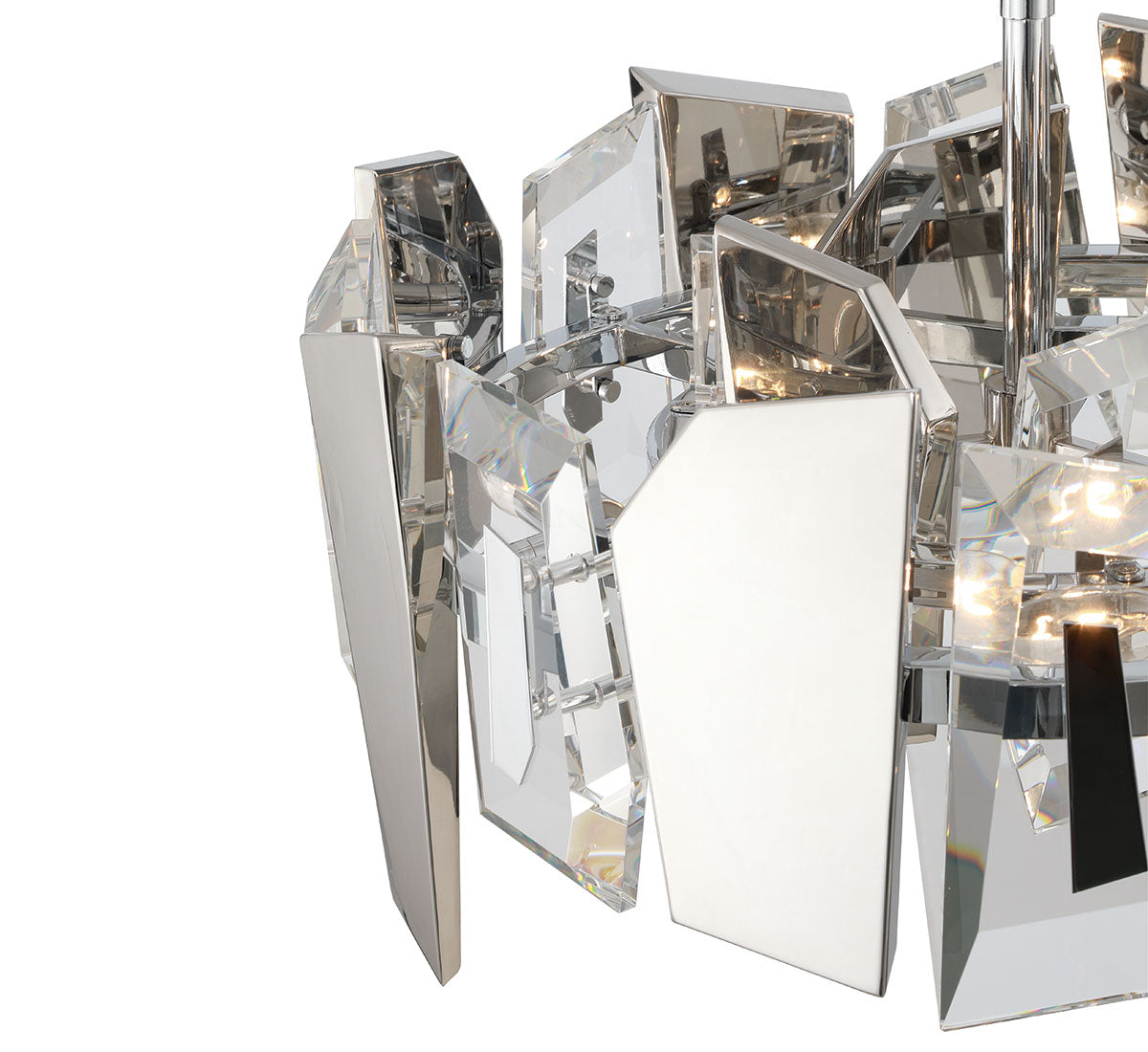 CASTELLANA 12405-01, 4 Light Convertible Ceiling Mount/Pendant